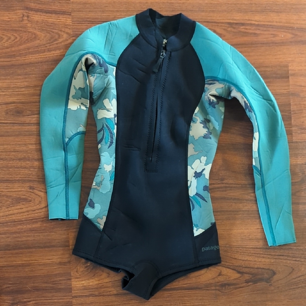 Patagonia Women's Yulex Regulator Lite Long-Sleeved Spring Jane Wetsuit Size 6